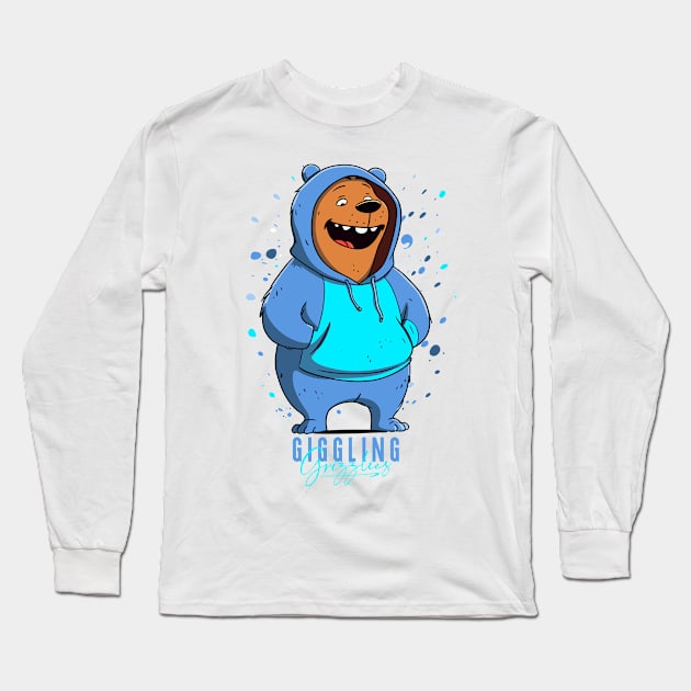 The Giggling Grizzlies Collection - No. 10/12 Long Sleeve T-Shirt by emmjott